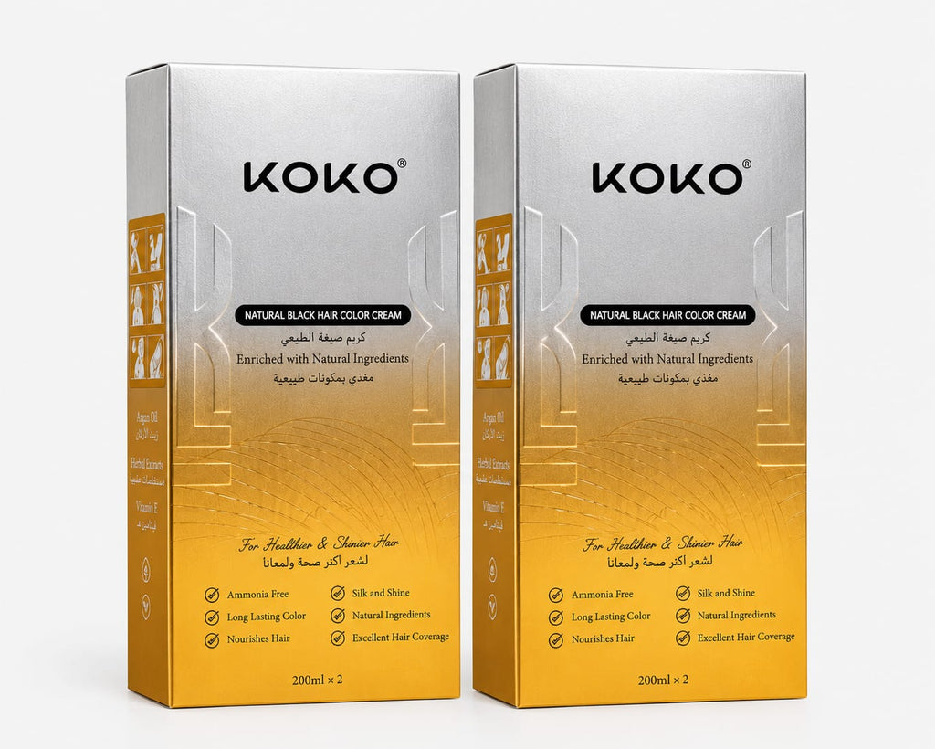 koko natural black hair color box