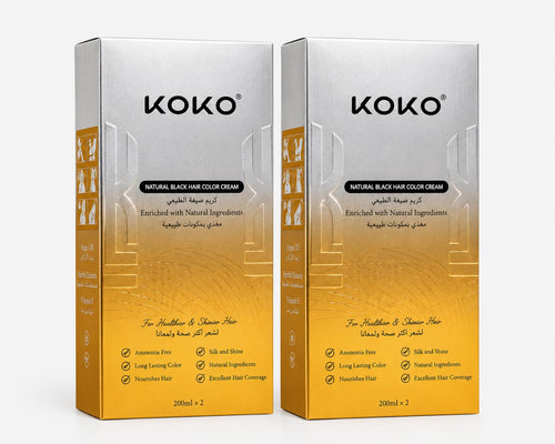koko natural black hair color box
