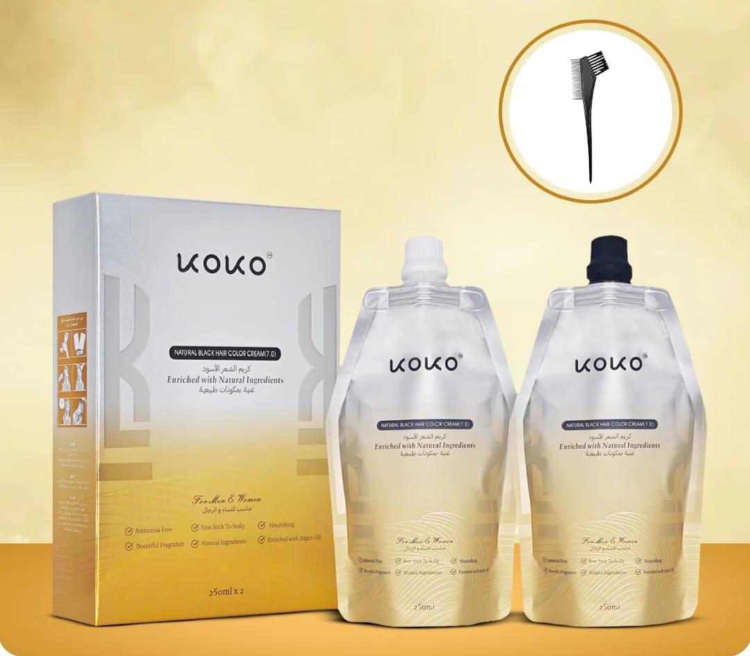 Premium Hair color – 500ml (Dark Brown)
