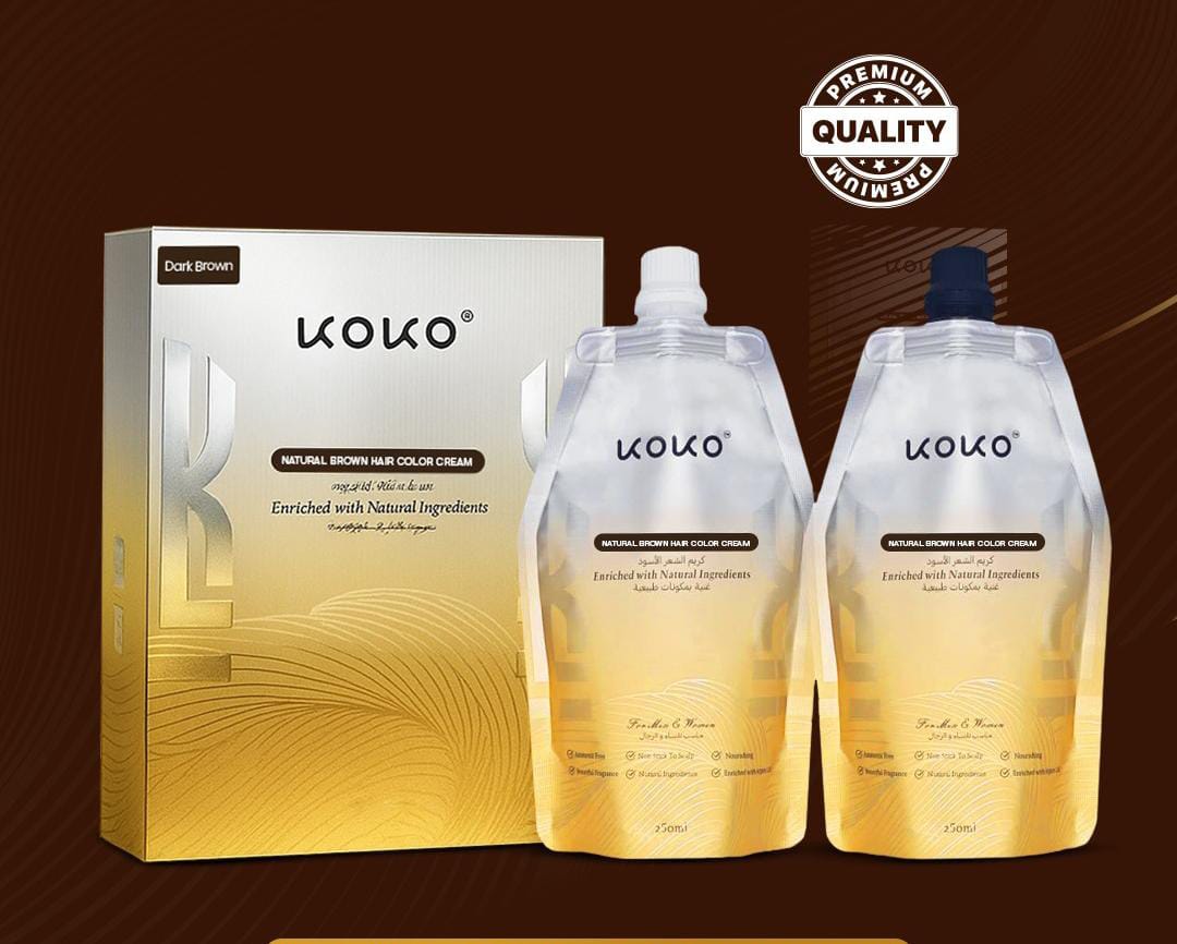 Premium Hair color – 500ml (Dark Brown)