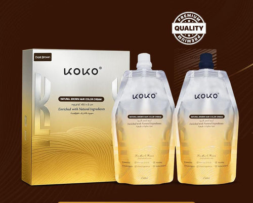 Premium Hair color – 500ml (Dark Brown)